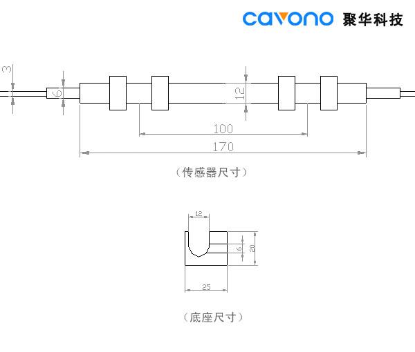 JH-FGS-B3光纖光柵應變傳感器（結構物表面II）